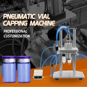 Semi Auto Vial Capping Machine don kwalban penicillin