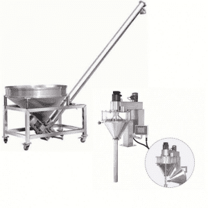 Автоматска машина за полнење прашок со транспортерска тежина