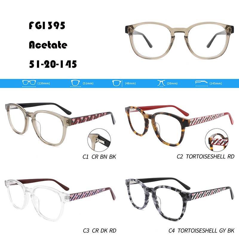 نظارات 3D Inkjet Acetate Eyeglasses W3551395