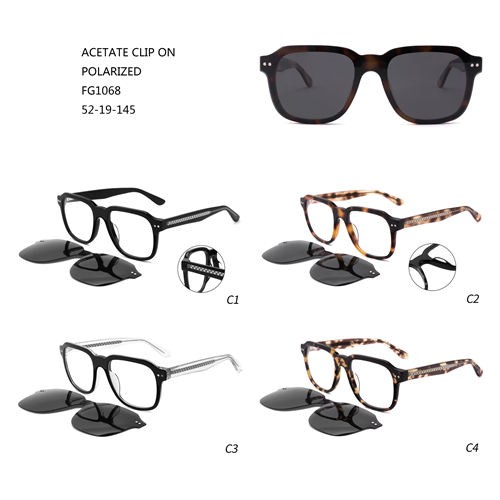 Acetát nagykereskedés Luxus jó áron klipek napszemüvegre W3551068 Kiemelt kép