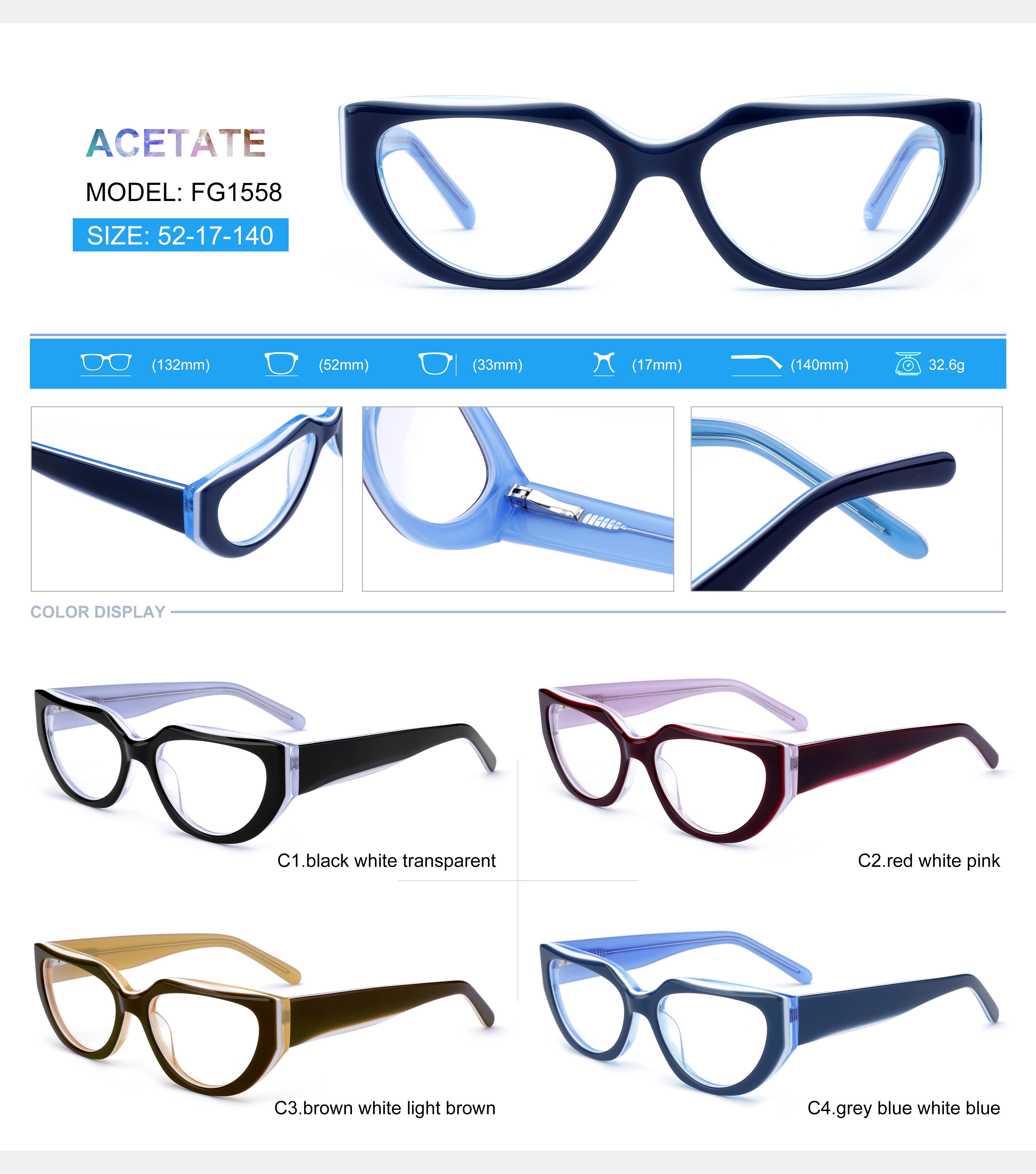 Kacamata kandel asetat
