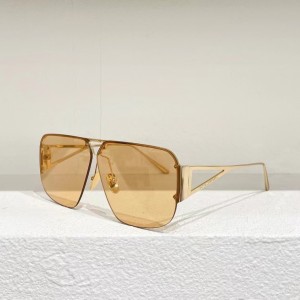 Pemasok Oversized Frame Metal Sunglasses BVT220705