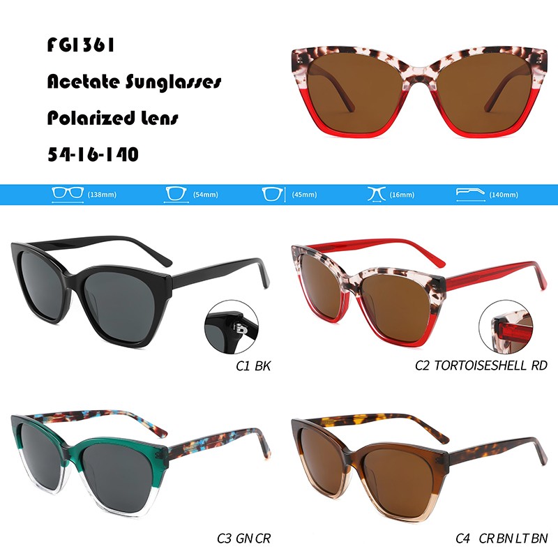 Brown Acetate Sunglasses W3551361