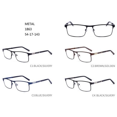 Colorful Metal Eyeglass Frames Hot Sale Eyewear W3541863
