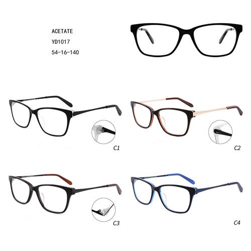 مربع ملون المرأة خلات فاخرة gafas خاص الرجعية W3551017