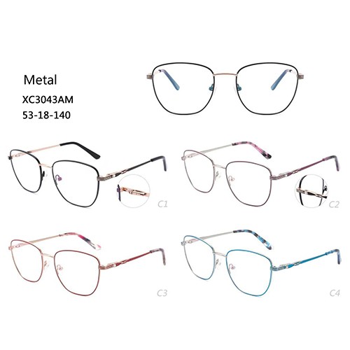 Женски метални очила за очи W3483043