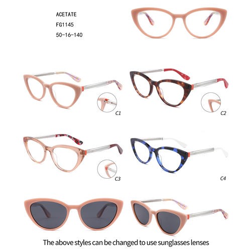 Fashion Acetate Lunettes Solaires Colorful Women Good Price W3551145