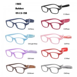 Флексибилни детски очила W3531203 за бебешки оптички рамки со нов дизајн на Амазон