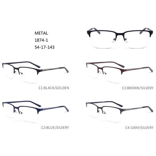 Metal Eyeglass Frames Amazon Eyewear Japanese Design W3541874