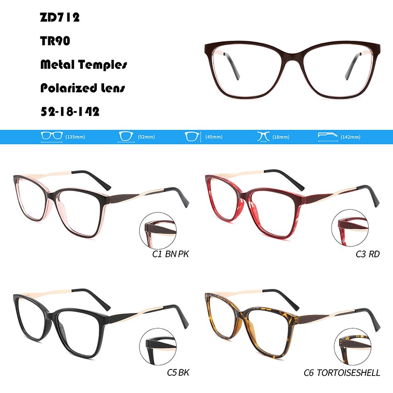 Metal Temples Optical Frame W355712