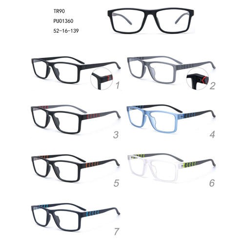 Square Colorful Fashion Sport Glasses New Design TR90 W34501360