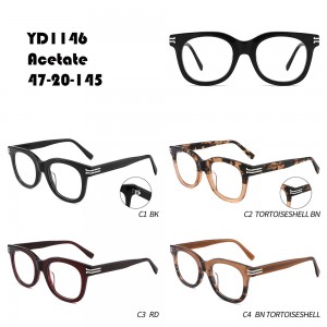 2022 Hot Selling Large Frame Acetate Glasses Frame W355341146