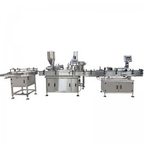 Good Quality Reagent Tube Filling Machine - Small Bottle Filling Line – Brightwin