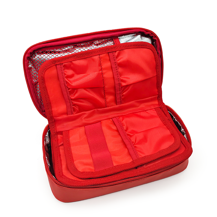 ກະເປົ໋າ insulated Custom cooler travel case insulin cooler bag custom logo insulated with flap and compartment