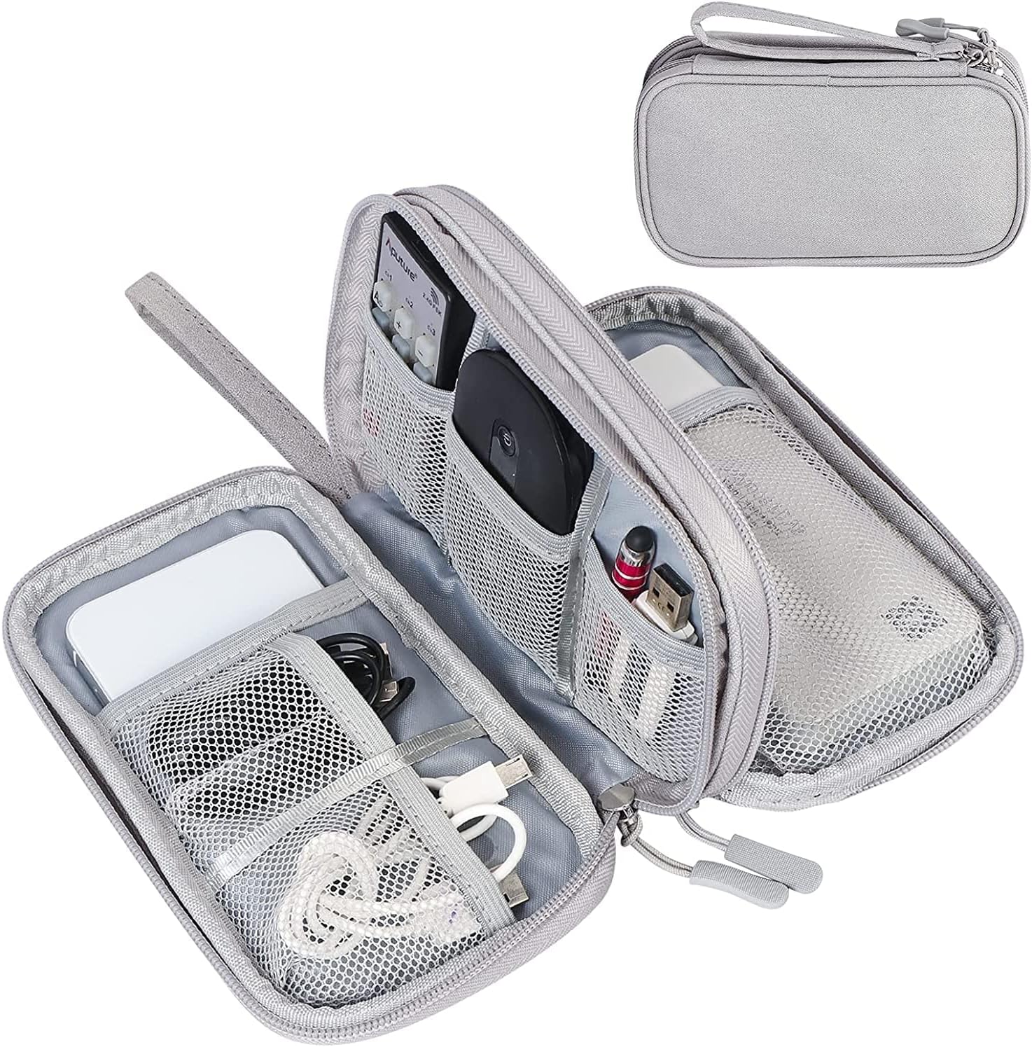 Electronic Bag Organizer Multifunctional Small Travel Cable Electronics Accessories Bag