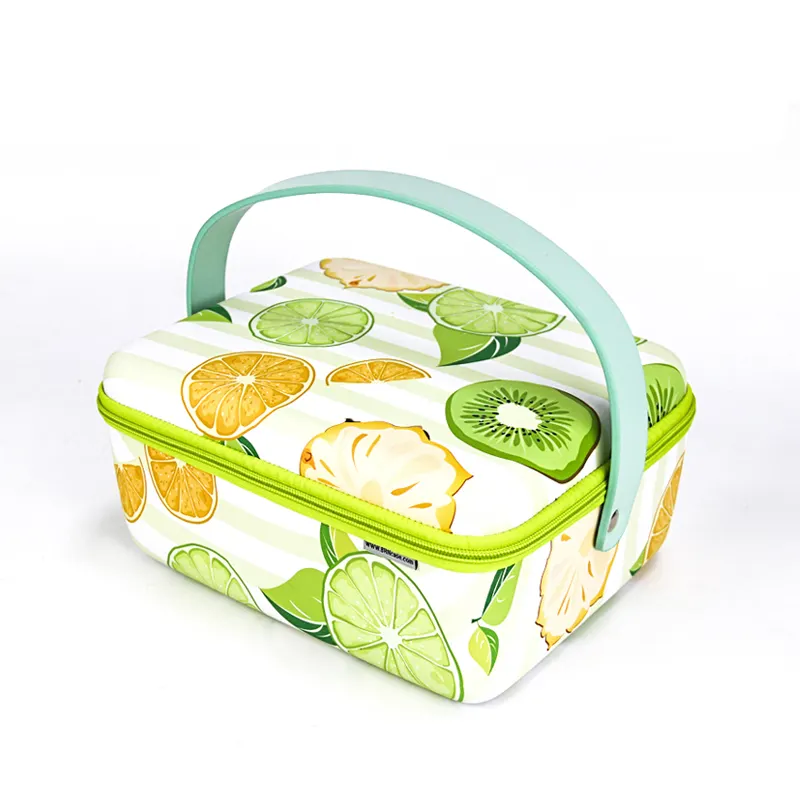Outdoor Carry Lunch Dessert Insulation Bag Travel Handle Custom Eva Case