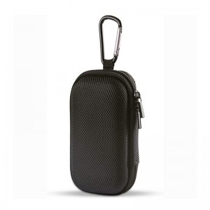 Prijenosna tvrda EVA torbica, zaštitna torba za nošenje od tvrdog omota s dvostrukim zatvaračem i metalnim karabinom za MP3 plejere, USB kabel, slušalice, memorijske kartice, U disk, filter za sočivo, ključevi, novčići