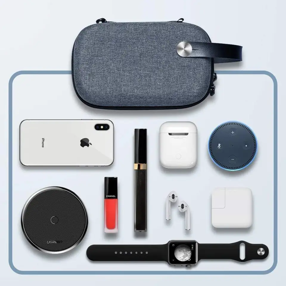 کیف لوازم جانبی الکترونیکی با کیفیت بالا کیف ذخیره‌سازی دیجیتال کیف سازمان‌دهنده کابل مسافرتی قابل حمل