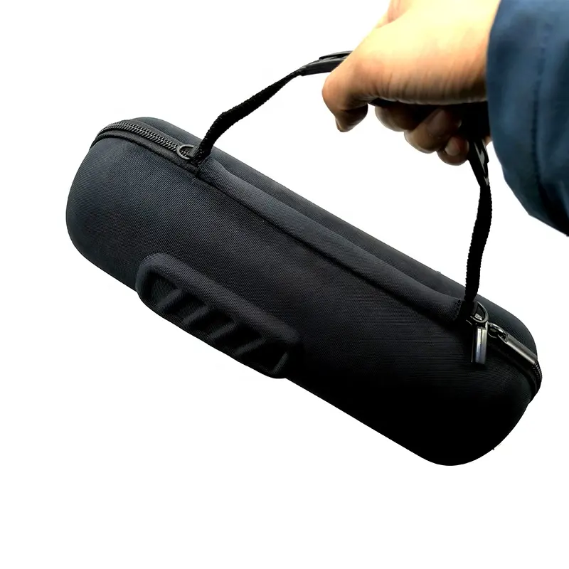 રક્ષણાત્મક વૈવિધ્યપૂર્ણ લોગો વોટરપ્રૂફ ડસ્ટપ્રૂફ પોર્ટેબલ સ્પીકર એડવાન્સ્ડ ટ્રાવેલ ઓડિયો ઈવા બેગ