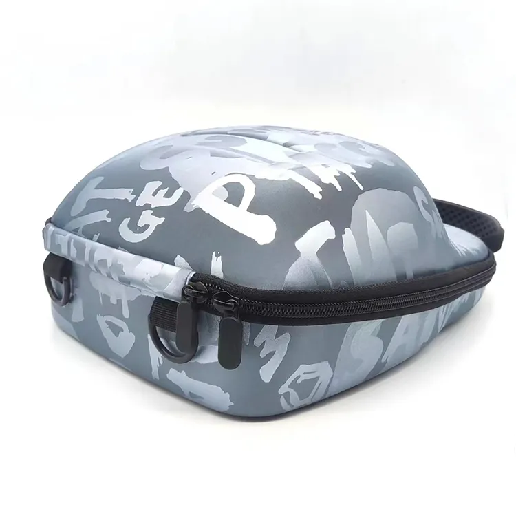 定制 LED 激光生发帽旅行携带 Eva 箱包拉链便携式硬帽便携箱包