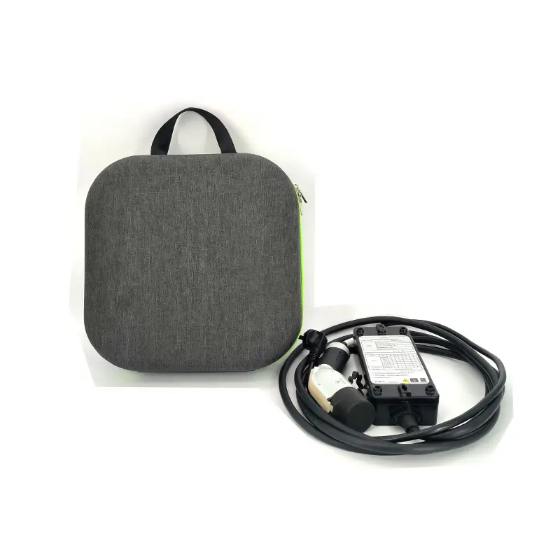 New Energy Automobile Auto Opluedstatioun Pistoul Kabel Stockage Bag Portable Benotzerdefinéiert Zipper Case