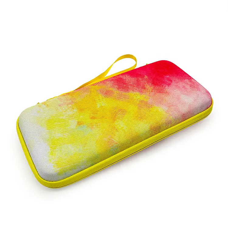 熱銷防水彩色防護 EVA 硬盒網狀口袋用於開關聽診器收納袋