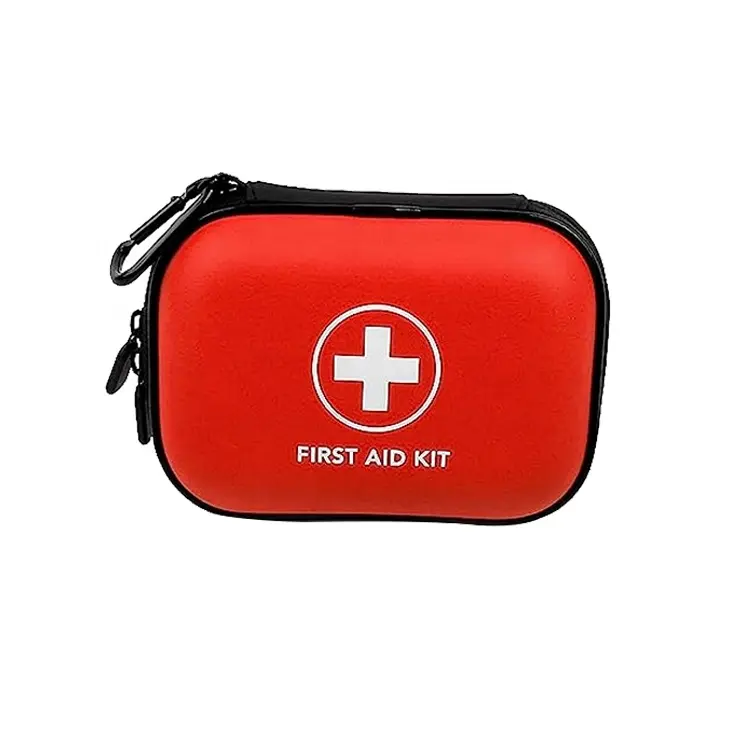 Kosong Kedokteran Storage Bag Mini First Aid Kit Hard Shell cilik EVA Case