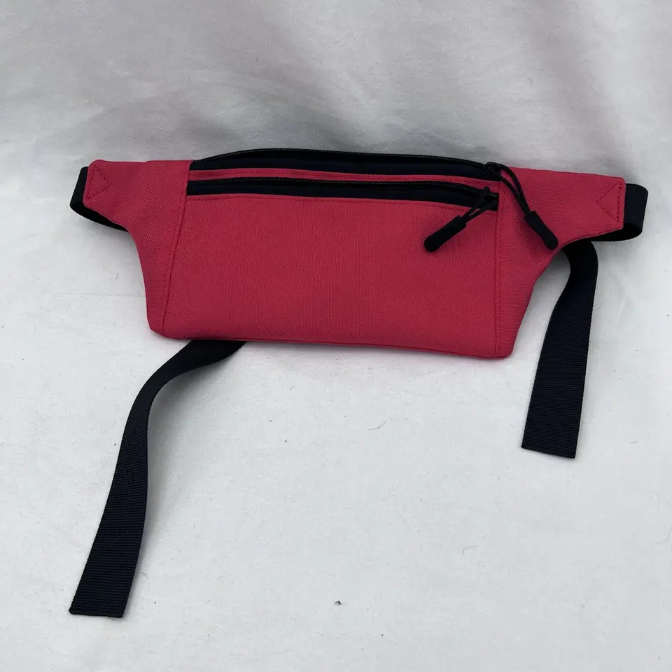 Naprsna torba Kurirska torba Rdeča veleprodajna visokokakovostna ženska torba za pas iz najlona za prosti čas