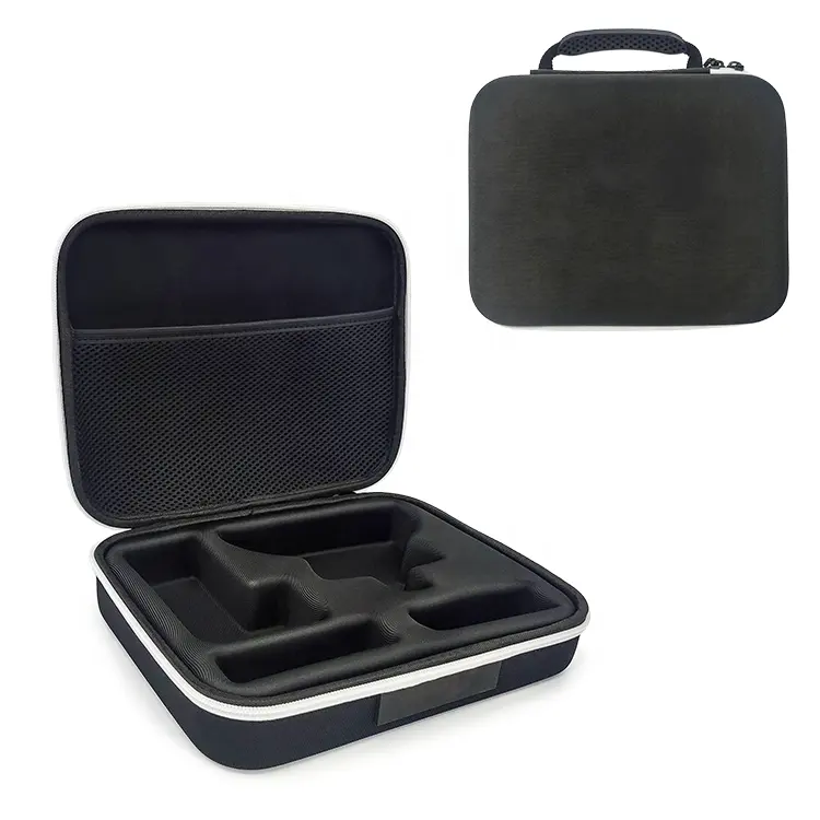 Portátil com bandeja interna moldada logotipo personalizado EVA Hard Case Waterproof Storage Case