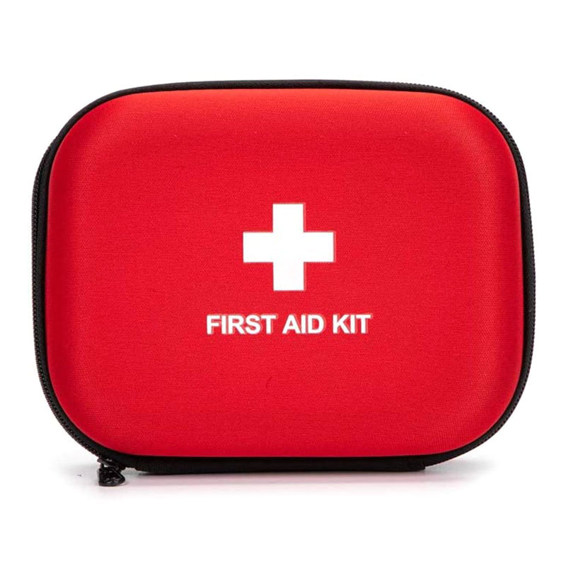 First Aid EVA Hard Red Bag Medical Bag for Home Health First Emergency Responder Camping Outdoors