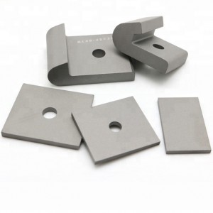 I-Tungsten Carbide Wear Tiles yamathuluzi okuTamping we-Railway Ballast