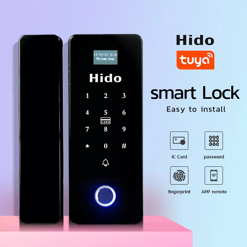 HD-8902 Wifi スイング ガラス ドア ロック