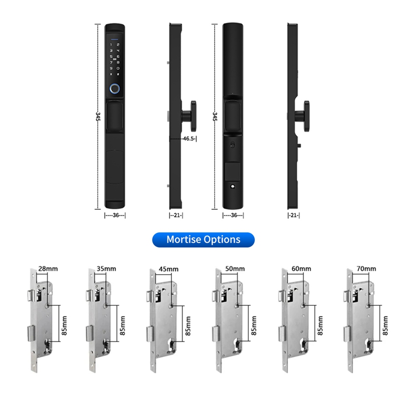 953-IP66 Waterproof Smart Door Lock / Tuya TTlock