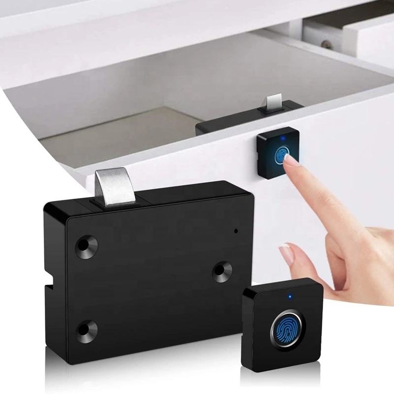 302-Cerradura biométrica para gabinete con huella digital/cerradura digital para cajón sin llave