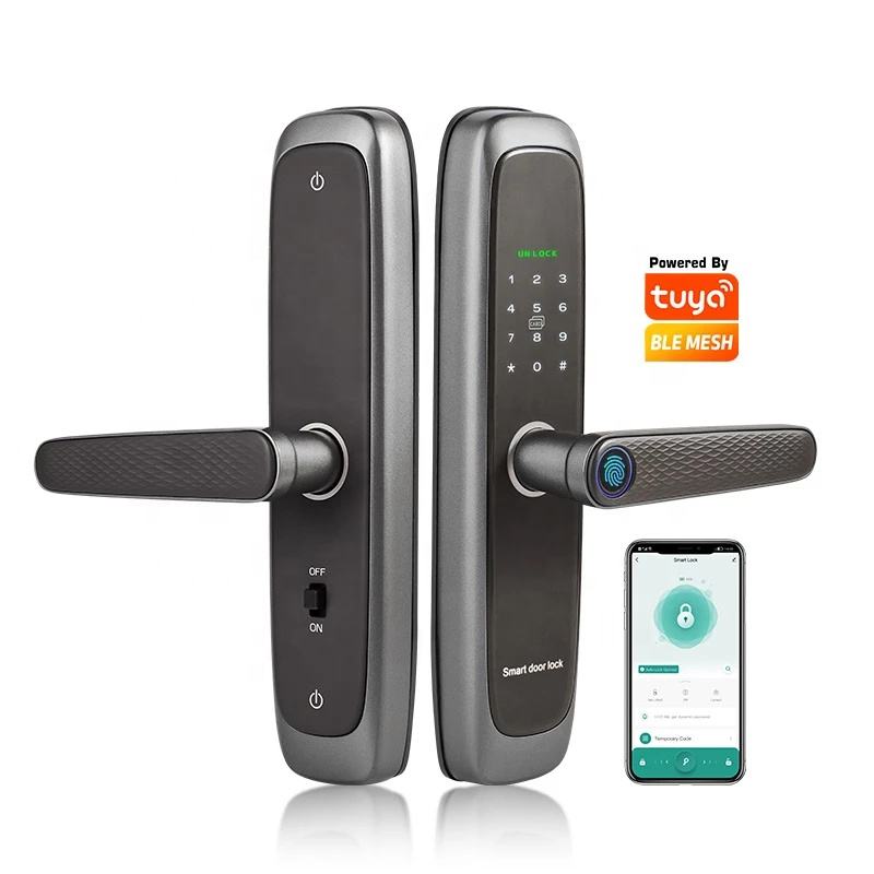 635-Fingerprint Smart Door Lock /Tuya BT