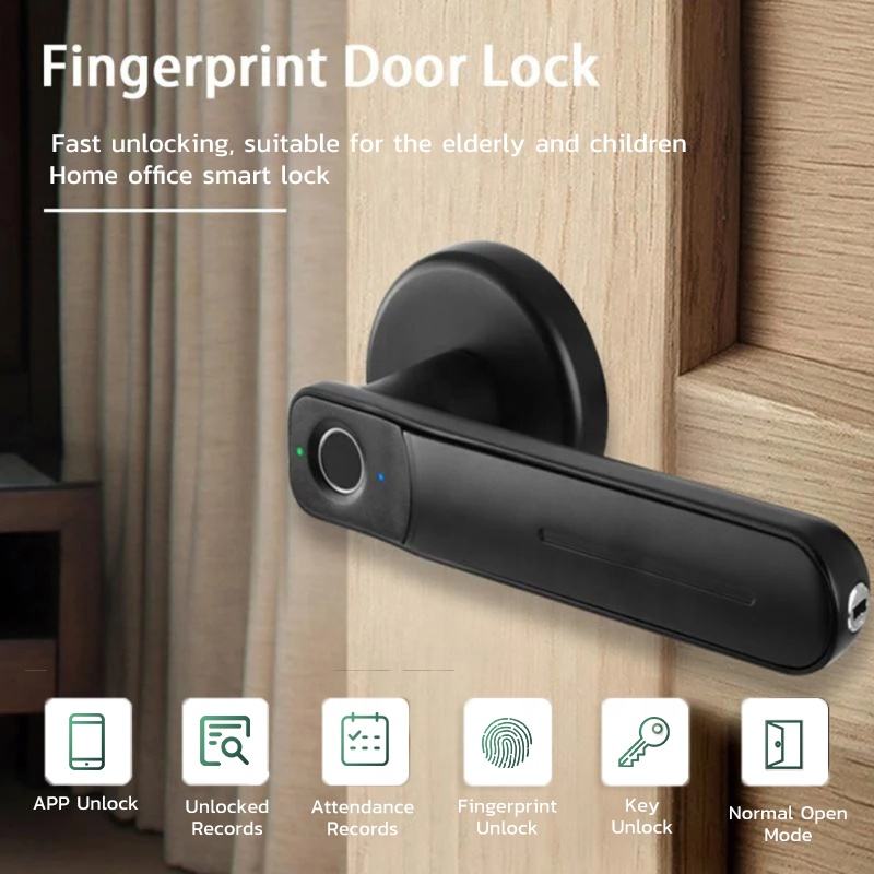 401-håndtak intelligent lås/automatisk sikkerhet Biometrisk fingeravtrykk