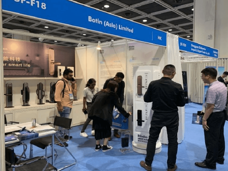 Botin smart lock attended the “HONG KONG ELECTRONICS FAIR” successfully concluded, a number of products outstanding achievements!