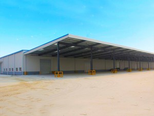 Pre-engineered nga Metal Building Steel Structure Warehouse