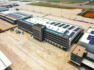 Aéroport de structure métallique à Qingdao