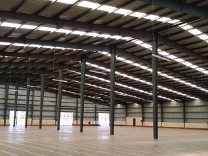 Steel Warehouse Hauv 4500sqm thiab 5000sqm