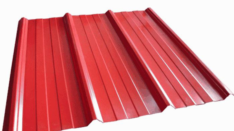 Color Corrugated Steel Sheet pro Tectum et Wall