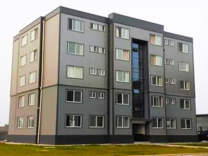 Casa di appartamentu prefabbricata di struttura in acciaio di cinque piani