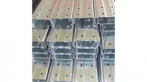 Galvanized C Section Steel ທີ່ມີການປະຕິບັດການຕ້ານການ corrosion ທີ່ດີ