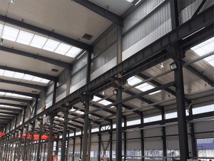 Clădire de fabrică de materiale din aliaj prefabricat din oțel structural