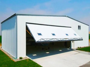 Prefabricated Steel Airplane Hangar Warehouse Para sa Pagpapanatili