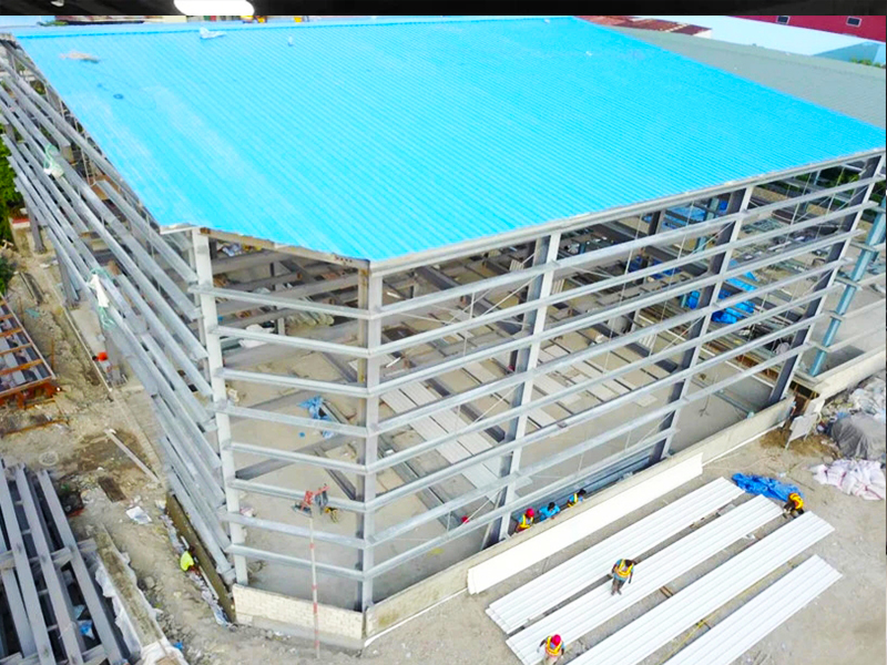 Malediivit Structure Frame Warehouse Construction
