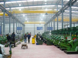 Werkplaats machinefabriek in Argentinië