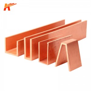 Copper Channels Profiles U-shaped C-shaped Copper Profiles
