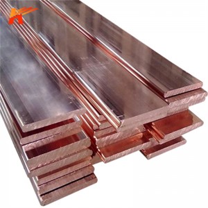 Copper Flat Bar Sheet Produttore di lunghezza tagliata persunalizata in vendita
