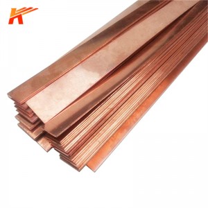 Copper Flat Bar Sheet Custom Cut Length Manufacturer amidy